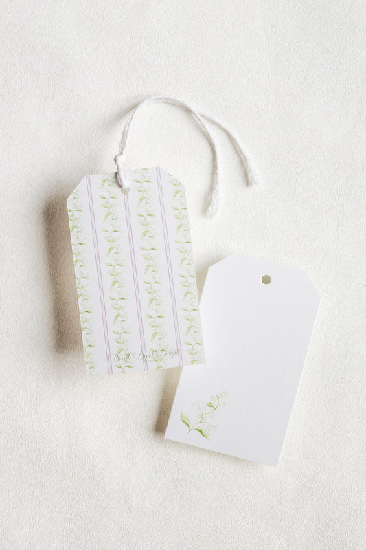 Gift Tags with August Lily in Lilac