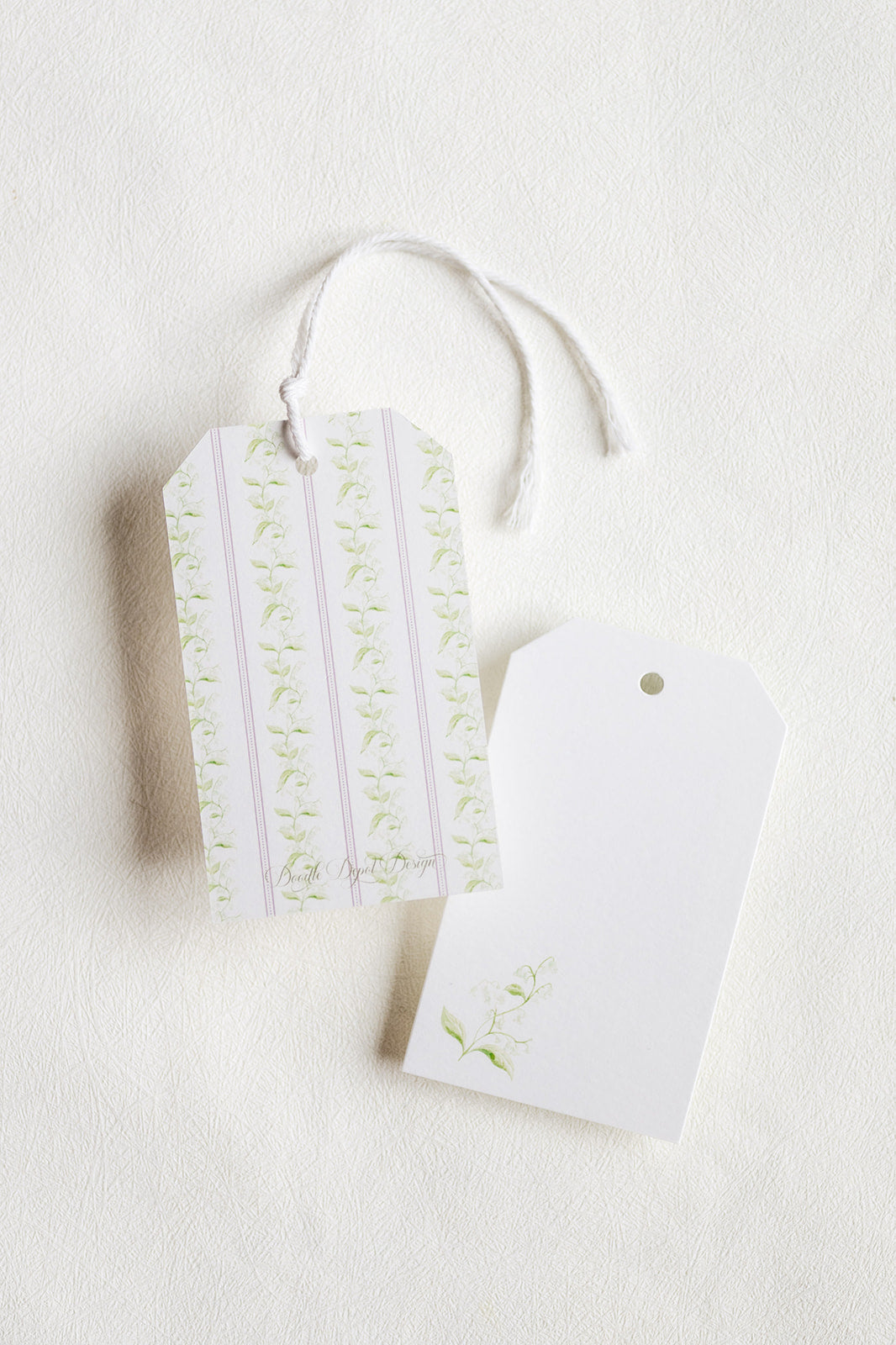 Gift Tags with August Lily in Lilac
