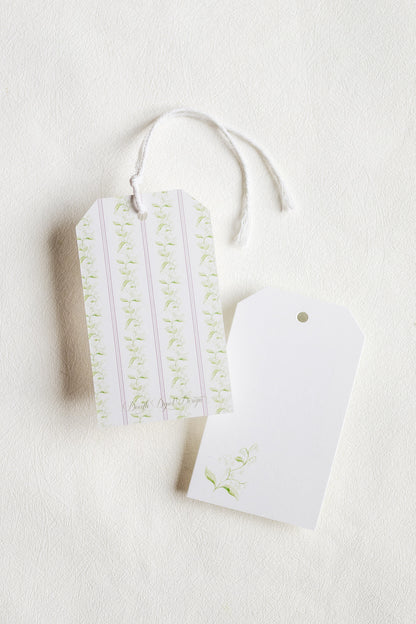 Gift Tags with August Lily in Lilac